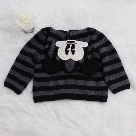 NWT Baby Gap Disney Mickey Mouse Garter Sweater - Picture 6 of 8